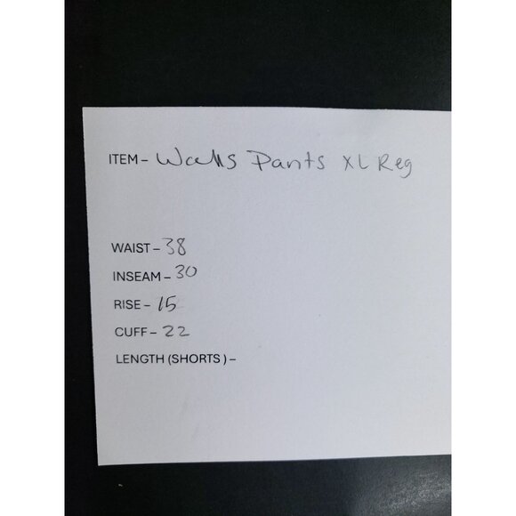 Walls Water-Proof Hunting Pants Mens XL Regular Camouflage With Drawstring - Picture 8 of 9